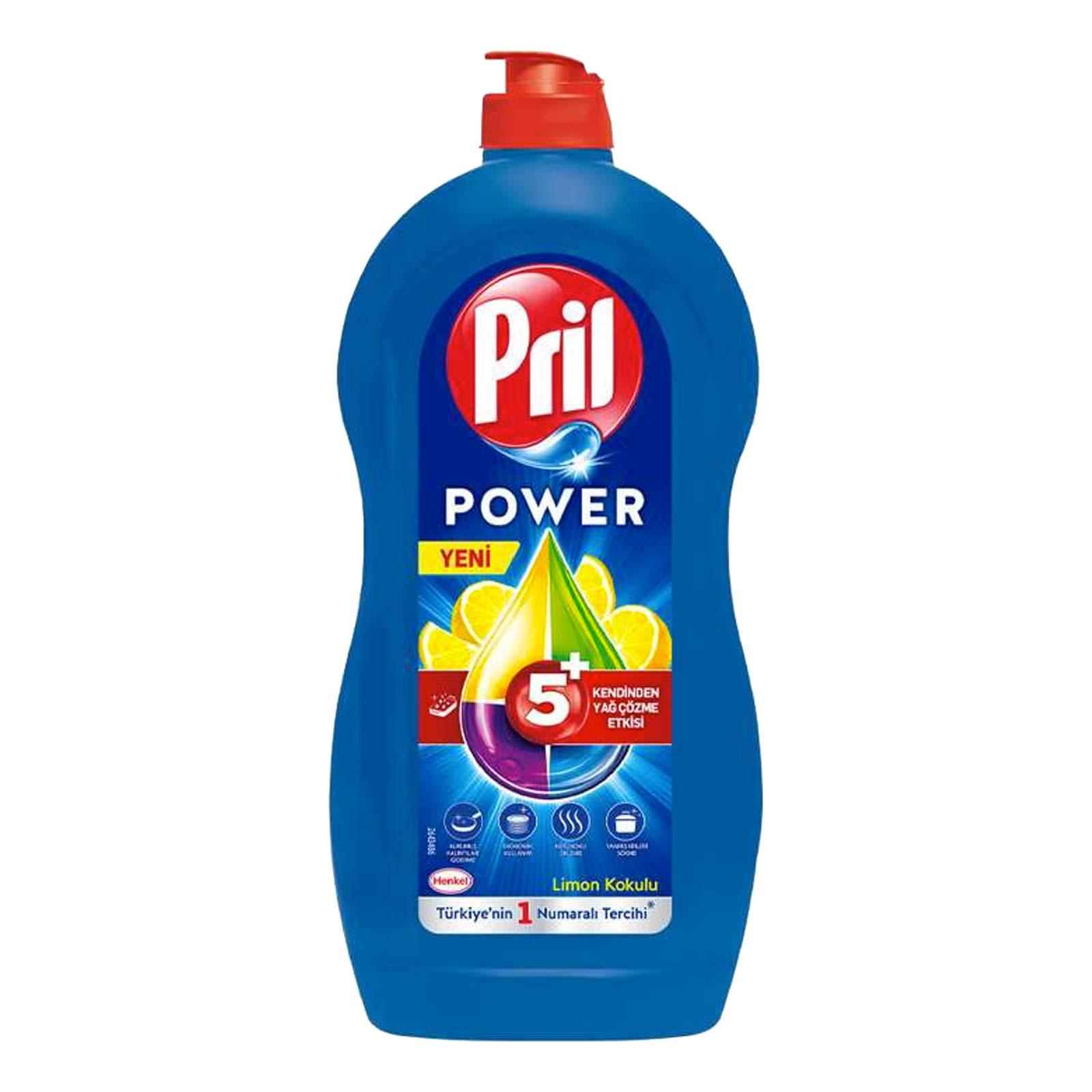 Pril Power Bulaşık Deterjanı Limon 1350 ml